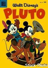 Walt Disney's Pluto © October 1955 Dell 4c654 -